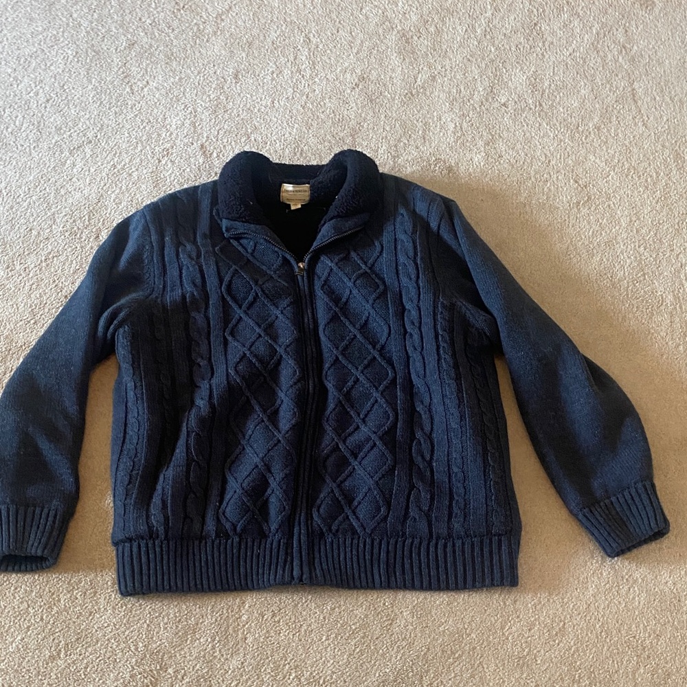 Field & Stream Dark Blue Knit Sweater